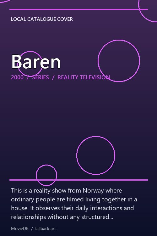 Baren poster