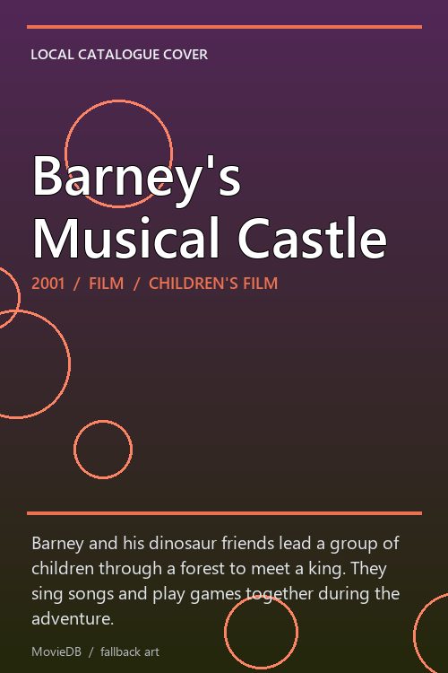 Barney's Musical Castle poster