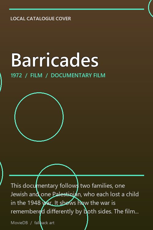 Barricades poster