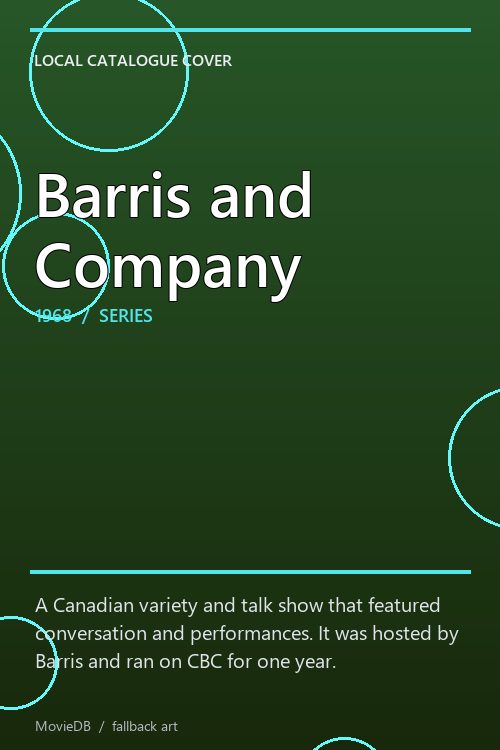 Barris and Company poster