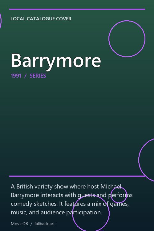 Barrymore poster