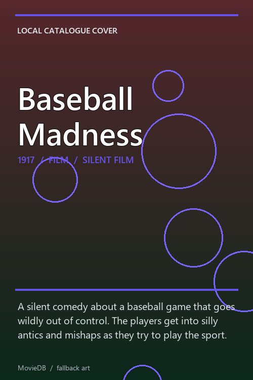 Baseball Madness poster
