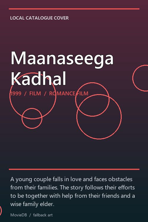 Maanaseega Kadhal poster