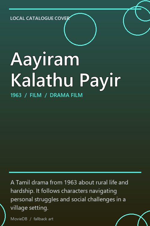 Aayiram Kalathu Payir poster