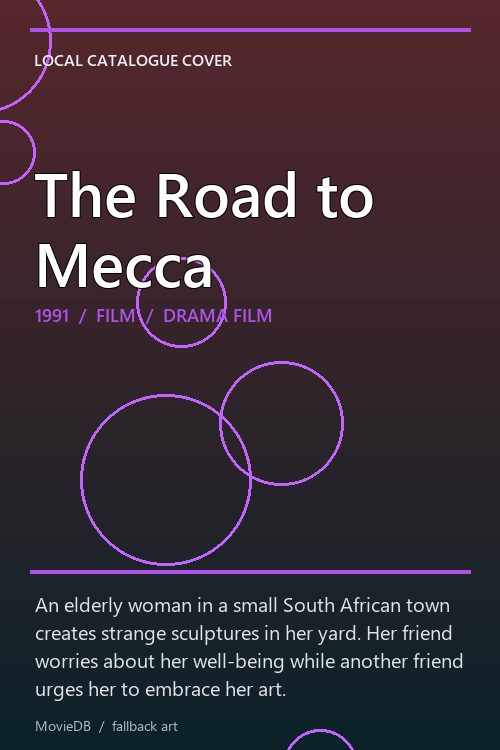 The Road to Mecca poster