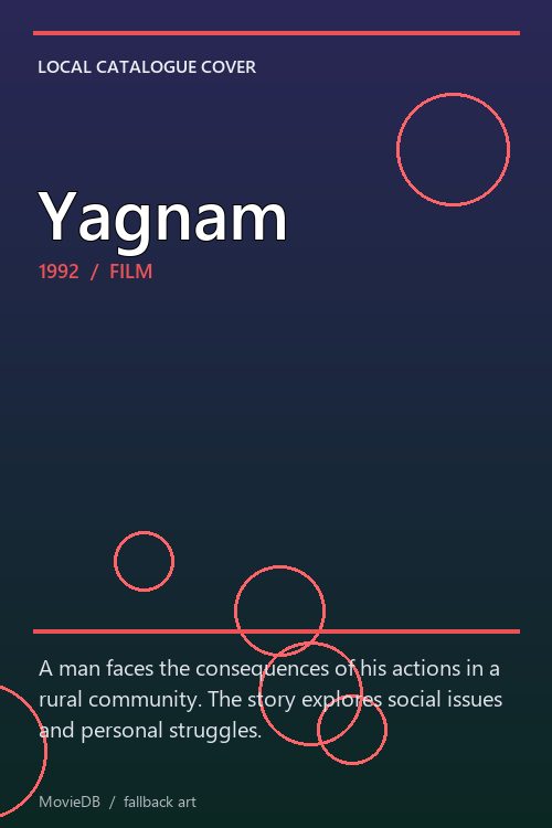 Yagnam poster