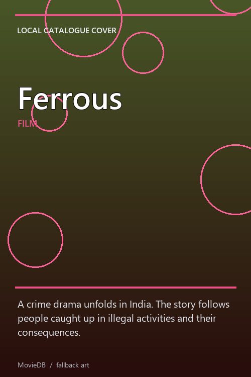 Ferrous poster