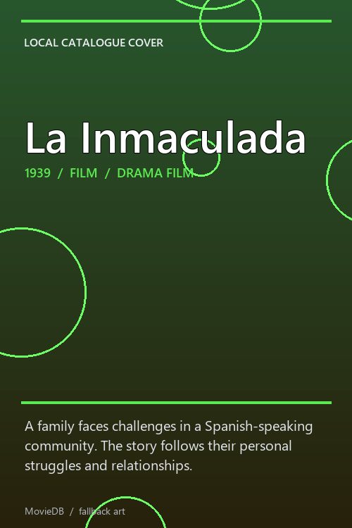 La Inmaculada poster