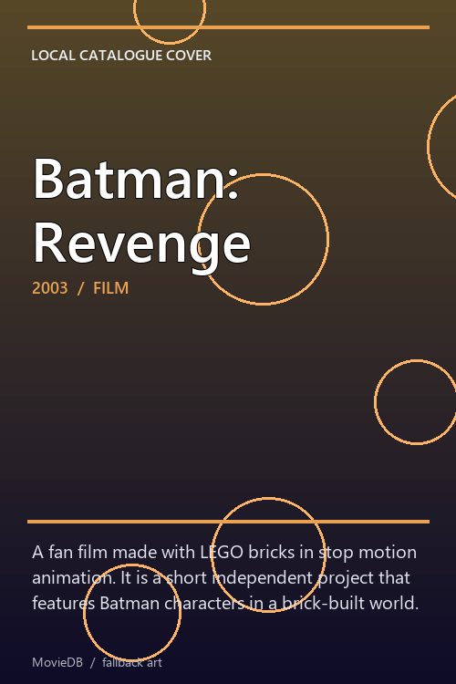 Batman: Revenge poster