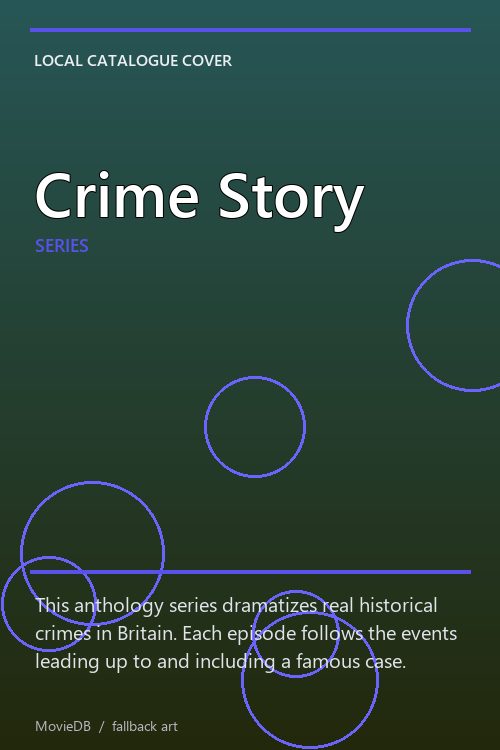 Crime Story poster