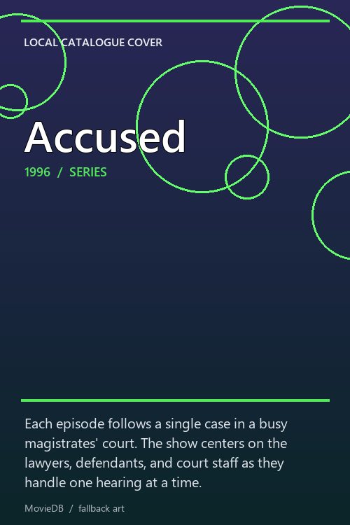 Accused poster