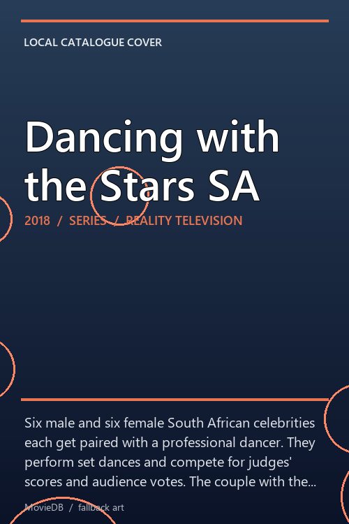 Dancing with the Stars SA poster