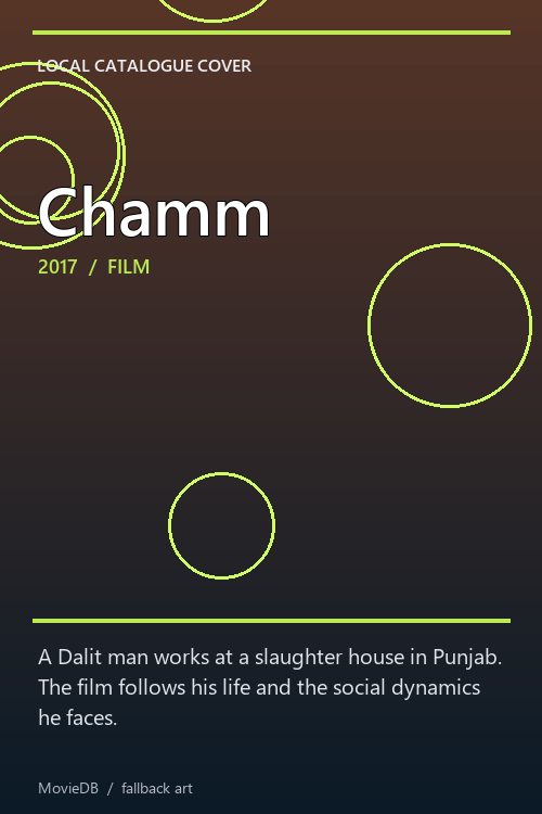 Chamm poster