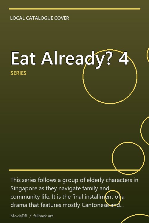 Eat Already? 4 poster