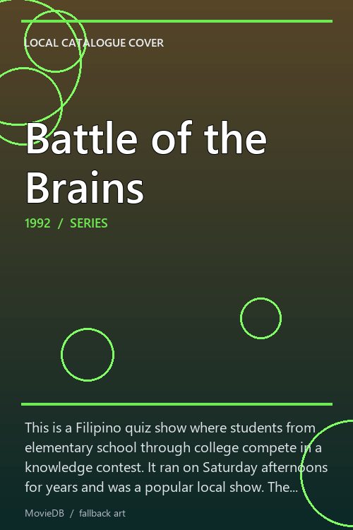 Battle of the Brains poster