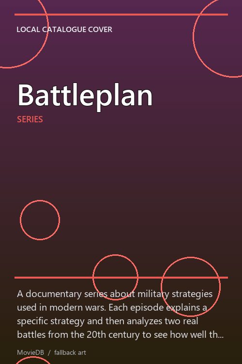 Battleplan poster