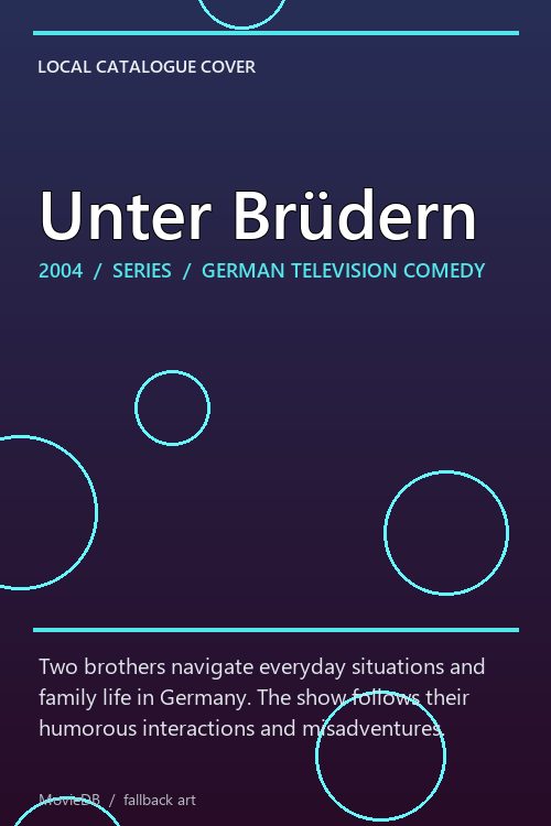 Unter Brüdern poster