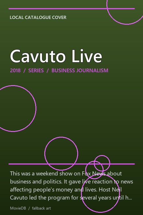 Cavuto Live poster