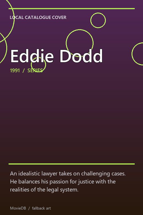 Eddie Dodd poster