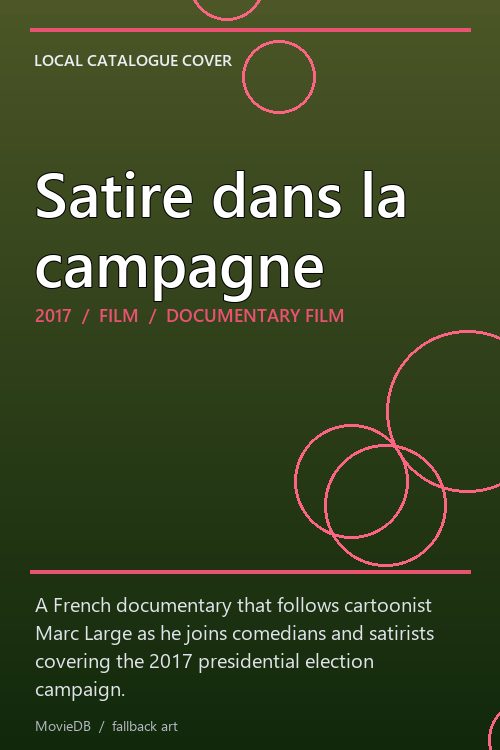 Satire dans la campagne poster