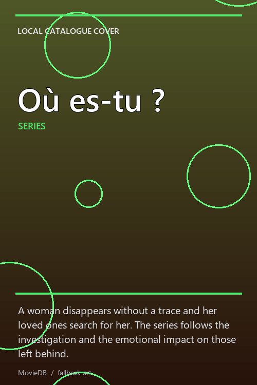 Où es-tu ? poster