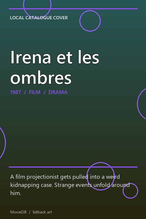 Irena et les ombres poster