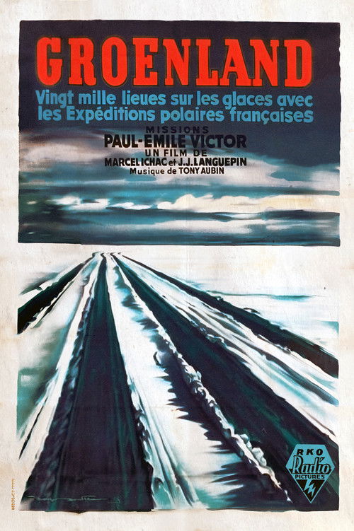 Groenland, vingt mille lieues sur les glaces poster