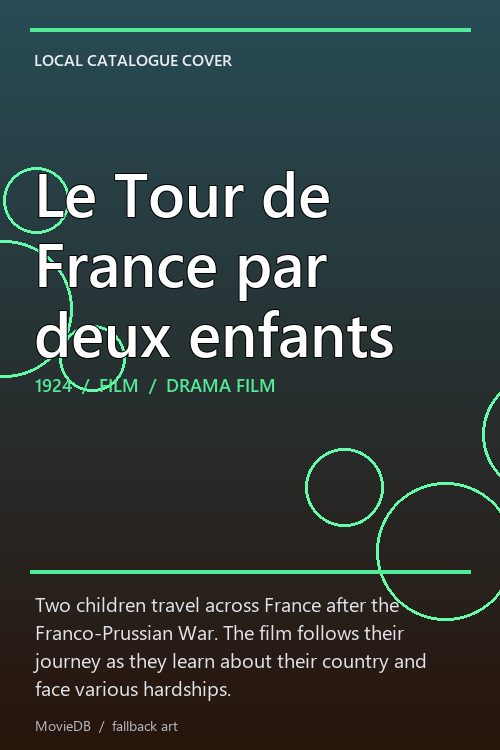Le Tour de France par deux enfants poster