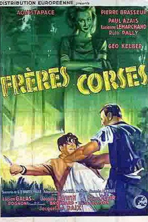 The Corsican Brothers poster