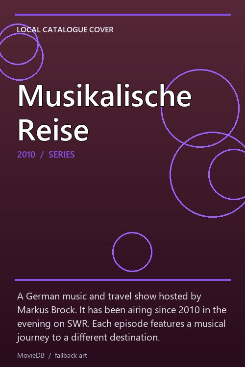 Musikalische Reise poster