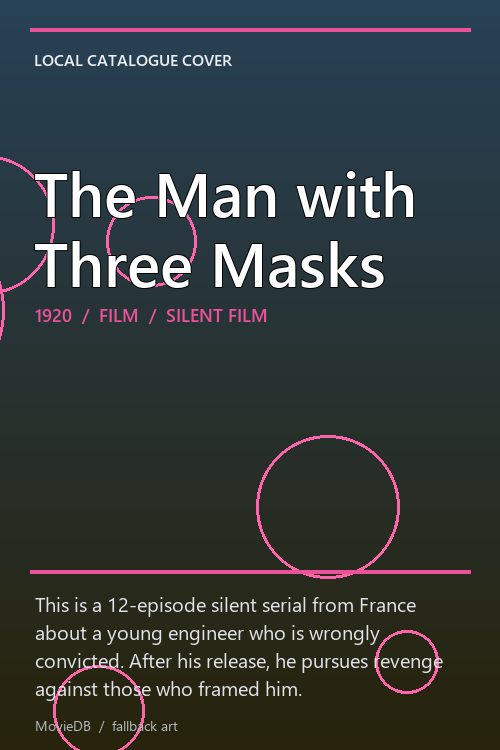 The Man with Three Masks poster