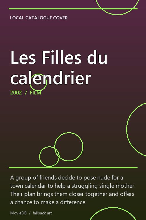 Les Filles du calendrier poster