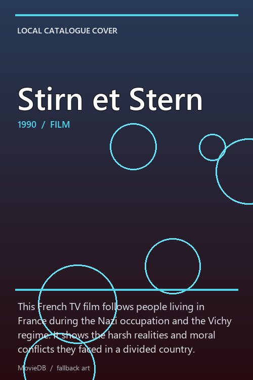 Stirn et Stern poster