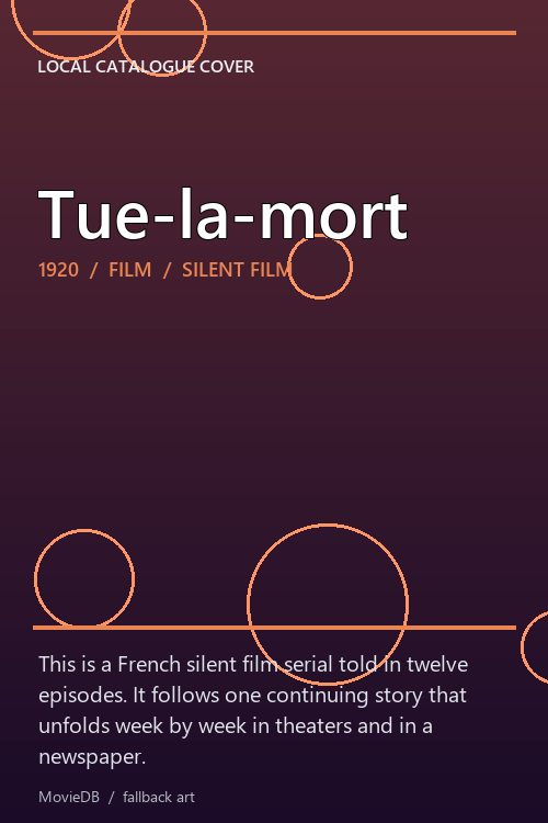 Tue-la-mort poster