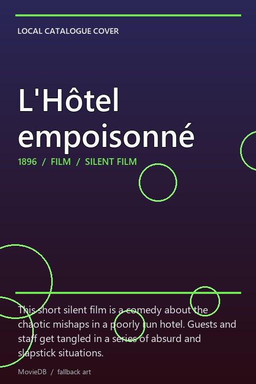 L'Hôtel empoisonné poster