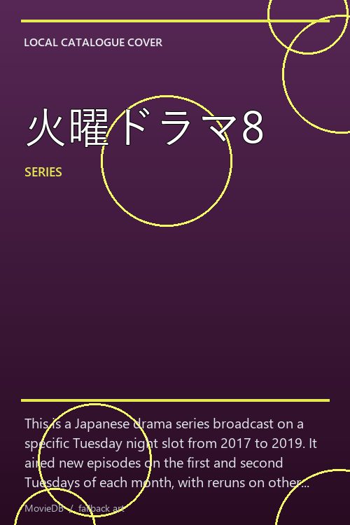 火曜ドラマ8 poster