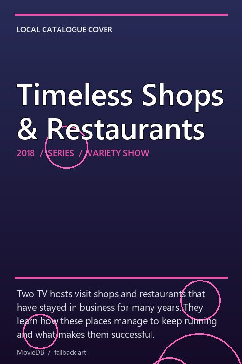 Timeless Shops & Restaurants poster