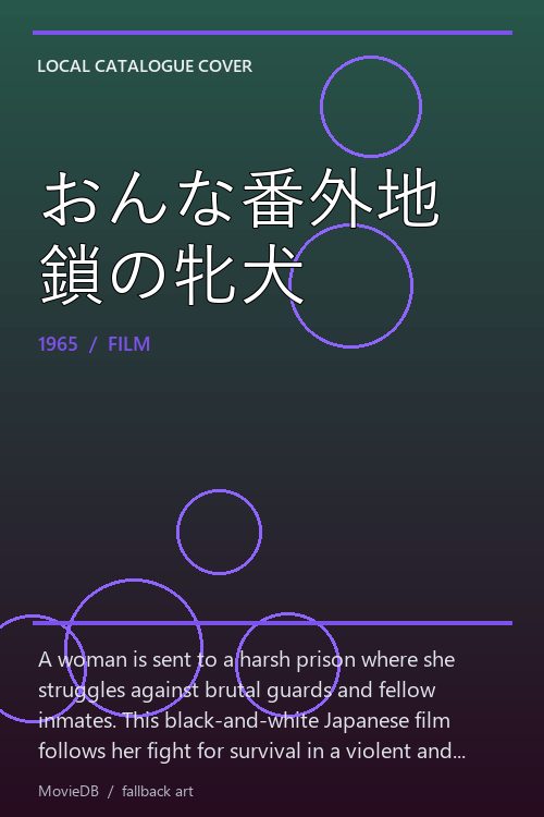 おんな番外地 鎖の牝犬 poster