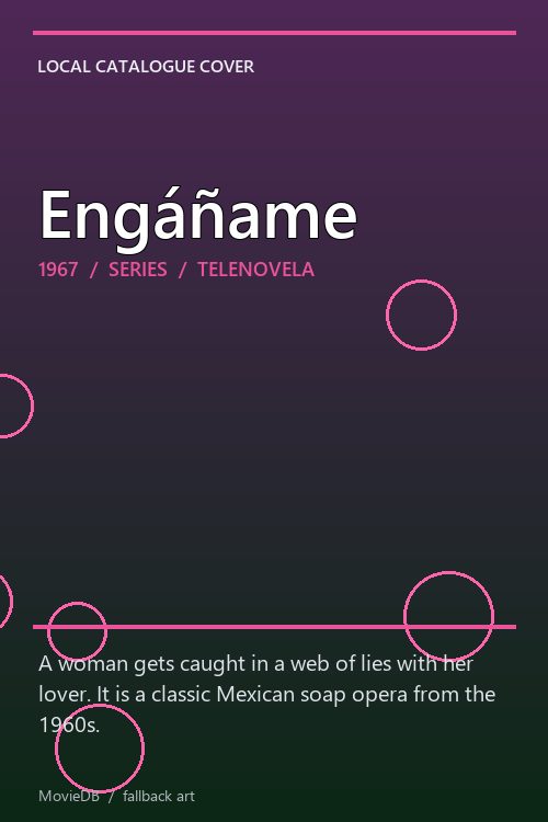 Engáñame poster