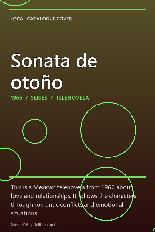 Sonata de otoño poster