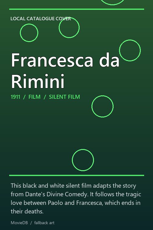 Francesca da Rimini poster