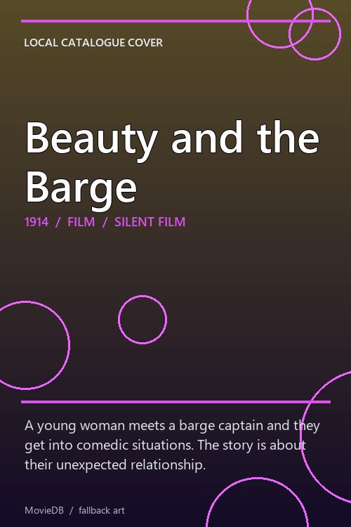 Beauty and the Barge poster