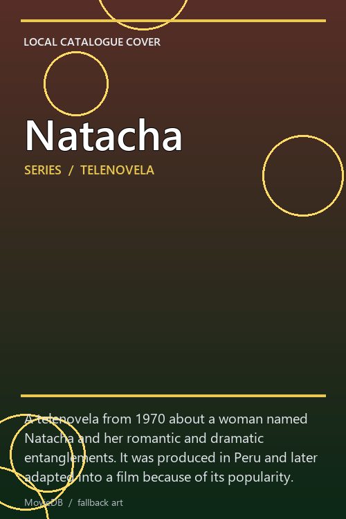 Natacha poster