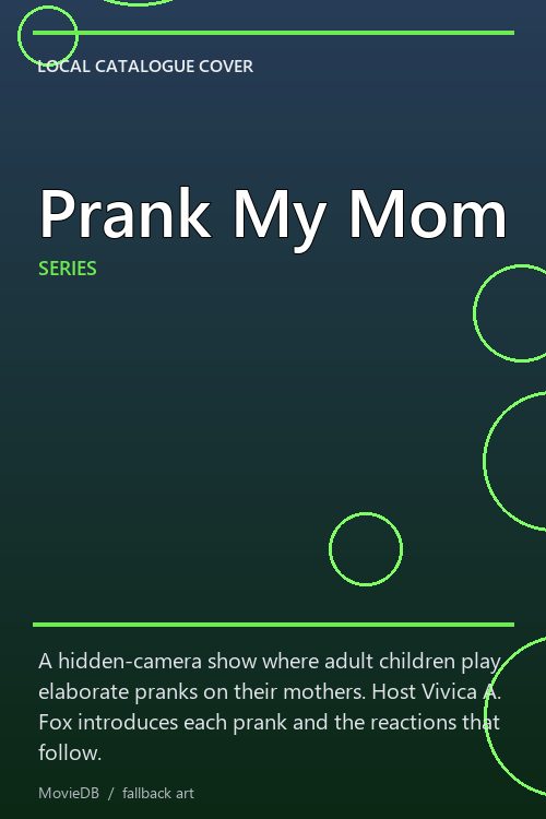 Prank My Mom poster