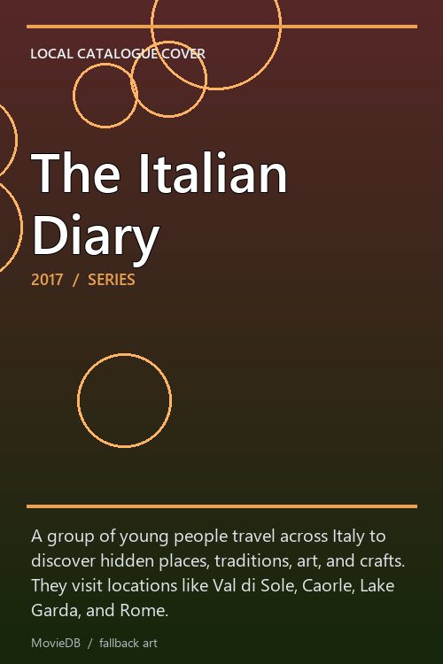 The Italian Diary poster