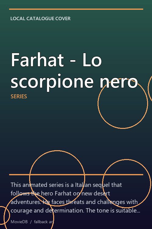 Farhat - Lo scorpione nero poster
