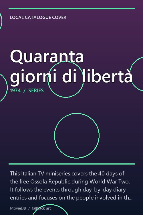 Quaranta giorni di libertà poster