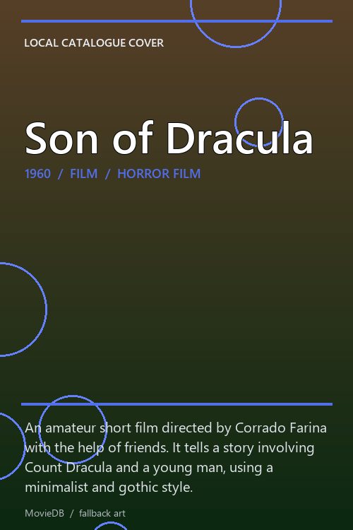 Son of Dracula poster