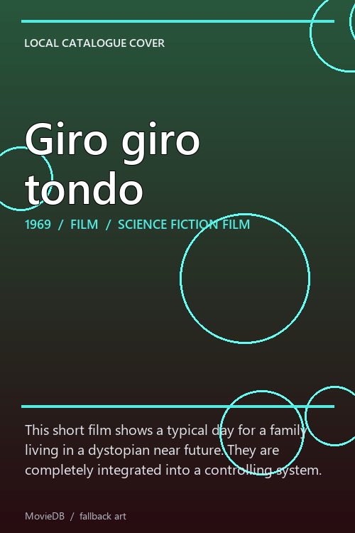 Giro giro tondo poster