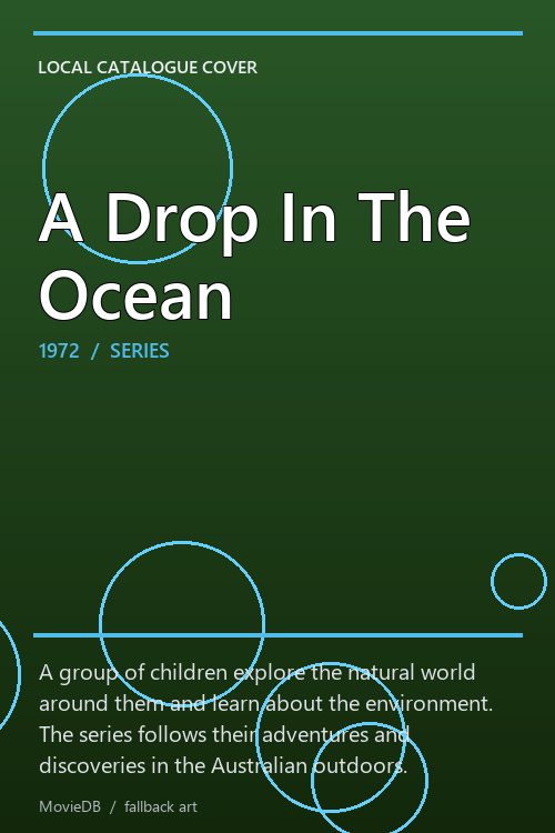 A Drop In The Ocean poster